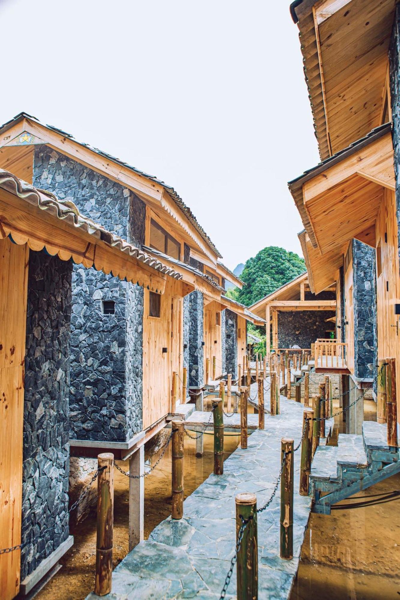 Chien'S Lodge Du Gia Lang Cac Exterior foto